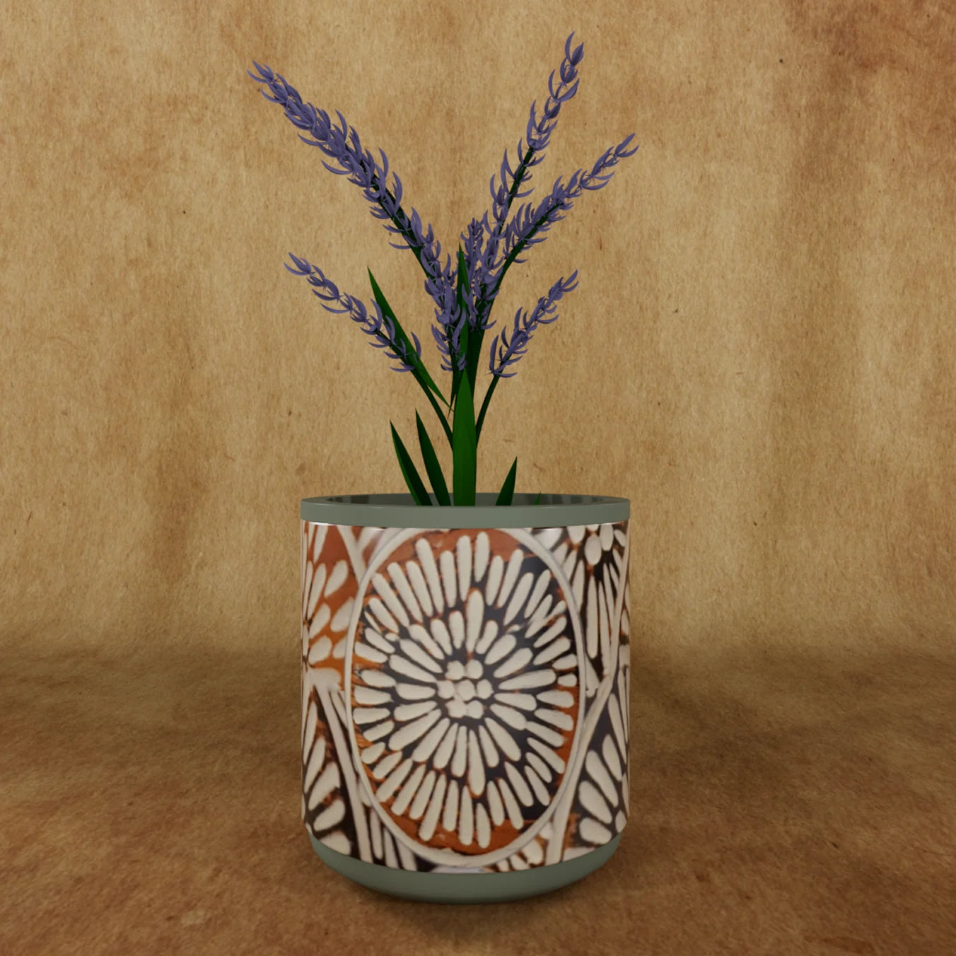 Lavender Candle that blooms a Lavender plant SMALL